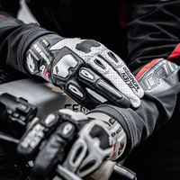 Alien Monster Guantes Para CE Motociclistas Moto Gants en cuir Hommes Gauntlet Moto Gants d'été pour hommes Palm Slider