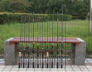 DORISEA Canna da Pesca Portatile in Fibra di Carbonio da Casting 1.6m/1.8m/2.1m/2.4m Canna da <span class=keywords><strong>Spinning</strong></span> Azione Rapida Manico in Sughero <span class=keywords><strong>per</strong></span> Acqua Dolce Adatta ai Bambini - Product Image 6
