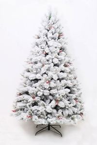 Best Selling High Quality <b>Standing</b> 210cm Pink Flocking PVC Christmas <b>Tree</b> Home Decor - Product Image 6