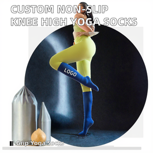 Chaussettes de sport de football - Haute performance, écologiques, respirantes, à compression, montantes jusqu'au genou, séchage rapide, renforcées, unisexe, pour le yoga et le printemps - Product Image 2