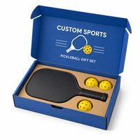 Boîtes d'expédition en carton ondulé personnalisées avec logo OEM pour l'emballage de sets de raquettes de pickleball