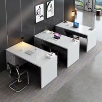 Chaise de bureau individuelle Maxfree, combinaison moderne de bureau informatique avec plateau en bois réglable, écologique, avec rangement, bureau portable