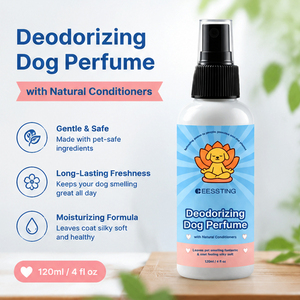 Parfum pour chien à label privé, longue durée, parfum doux, élimination des odeurs, hypoallergénique, sûr, désodorisant - Product Image 4
