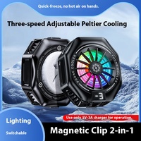 2025 TL05 affichage numérique refroidisseur de téléphone magnétique pince arrière radiateur de glaçage pour Smartphone semi-conducteur accessoires de jeu