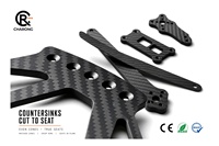 Services de fraisage CNC sur mesure OEM, pièces en composite de fibre de carbone 3K et aluminium pour drones agricoles UAV/FPV