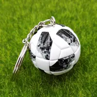 Porte-clés de Football personnalisé, ballon de sport, Mini porte-clés de Football, cadeau d'anniversaire pour enfants et adolescents, sac à dos pour hommes, 2022
