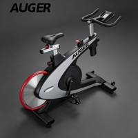 Vélo de spinning d'intérieur commercial avec volant d'inertie arrière et écran LCD pour la remise en forme à domicile