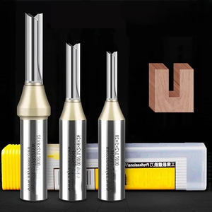 1/2 Shank 2 Flutes TCT Straight <strong>End</strong> <strong>Mill</strong> Customizable Bright Finish CNC Lathe Nonferrous Metals ODM/OEM Tool - Product Image 5