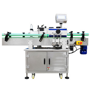 Máquina Etiquetadora Automática para Botellas, Fabricante Profesional, PLC, Caja de Cambios, Alta Precisión, Compatibilidad con Múltiples Materiales - Product Image 1