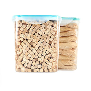 Vendita calda snack per cani e gatti ad alto contenuto proteico cibo 500g di pollo liofilizzato liofilizzato petto di pollo a dadini congelare cibo secco per animali domestici - Product Image 1