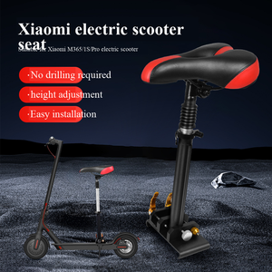 Il convient pour <span class=keywords><strong>Xiaomi</strong></span> <span class=keywords><strong>Mijia</strong></span> <span class=keywords><strong>M365PRO</strong></span> 1S Scooter électrique spécial sans poinçon coussin absorbant les chocs siège pliant - Product Image 2