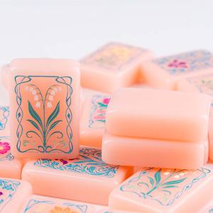 Offre Spéciale – Magnifique Ensemble de Mahjong Américain en Acrylique à Couche Unique, Édition Mini Portable, Tuiles <span class=keywords><strong>Joker</strong></span> de Qualité Professionnelle - Product Image 5