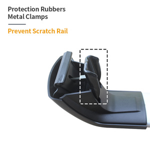 Barra transversal de aluminio para portaequipajes de techo con bloqueo, compatible con Lincoln Nautilus/MKC/MKX y Lincoln Corsair/Aviator - Product Image 4
