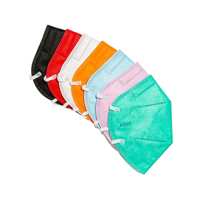 Hochwertige KN95 Einweg-Schutzmaske mit Ausatemventil Schaumstoff-Nasenpolster 5-Schicht-Vliesstoff-Atemschutzmaske - Product Image 5