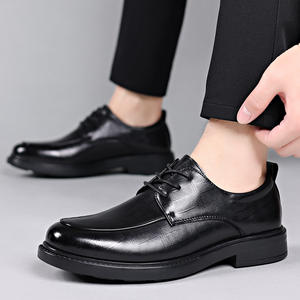 Zapatos de Cuero Británicos de Alta Gama para Hombre, Modelo 2026, Formales, para Negocios, Bodas, Transpirables, de Cuero Suave, Calzado Casual - Product Image 4