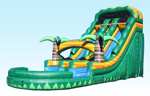 <span class=keywords><strong>18ft</strong></span> nhiệt đới Fiesta Breeze waterslides <span class=keywords><strong>Inflatable</strong></span> trượt nước cho trẻ em và người lớn hồ bơi nước ngoài trời trượt bơm hơi - Product Image 4