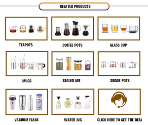 Oferta Especial: Cafetera Francesa de Vidrio de Borosilicato de Alta Calidad / Prensa Francesa / Tetera de Vidrio - Product Image 6