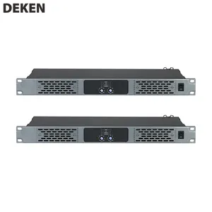 DEKEN DA-1000商用オーディオシステム用の2チャンネル8オームステレオ1000wパワーアンププロフェッショナルオーディオステージ機器