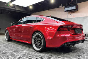 Precio de fábrica de alta calidad, autoadhesivo, cuerpo completo, <span class=keywords><strong>Alma</strong></span> de Metal brillante, Color rojo móvil, envoltura de coche, rollo de película de vinilo para coche - Product Image 5