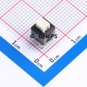 PS-6824DVA-6PN <b>Push</b> <b>Button</b> <b>Switch</b> Through hole Component (THT) <b>Switch</b> No Lock Rectangle Plunger 500mA 24V - Product Image 1