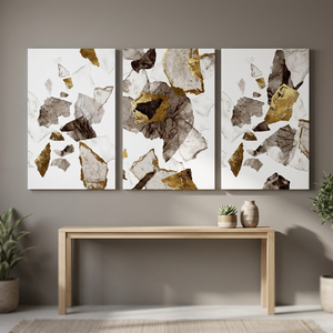 MHARTK66 Arte de Pared Metálico con Marco de Madera, Retrato para Decoración de Sala de Estar, Dormitorio y Cocina - Product Image 2
