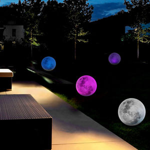 Usine vente en gros, boule de <span class=keywords><strong>piscine</strong></span> solaire LED, lumières pliables, lampe d'atmosphère extérieure, lampe de lune, lampe de jardin, lampe solaire gonflable - Product Image 6