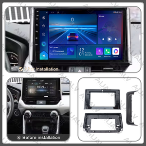 Nigeria Vente en gros usine autoradio 9/10 pouces compatible Toyota RAV4, lecteur multimédia DVD pour tableau de bord, cadre de navigation automobile - Product Image 5