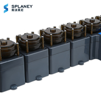 Pompe péristaltique à conception modulaire écoénergétique pour distributeur de produits chimiques de blanchisserie pour systèmes de blanchisserie automatisés