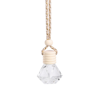 Difusor de Aroma Portátil de 5 ml, de Vidrio Colorido, para Colgar en la Ventilación del Automóvil, Recargable, Ambientador para Auto, Regalo - Product Image 1