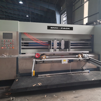IMPRIMANTE FLEXO BORD DE PLOMB SLOTTER MACHINE DE DÉCOUPE MACHINE PISTE DE CARTON À GRANDE VITESSE Colleur et STITCHER