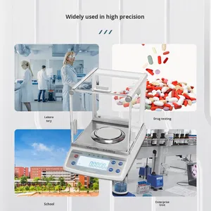 <span class=keywords><strong>Balance</strong></span> électronique Longteng JD200-3 <span class=keywords><strong>Balance</strong></span> analytique <span class=keywords><strong>milligramme</strong></span> JD2004 Dixième de millième 210-4A Étalonnage interne Capacité 200g - Product Image 2