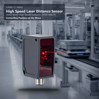 Système de transport à moteur linéaire, capteur de déplacement laser DT35 DTOF 1000Hz 10m pour positionnement sans contact, du fabricant chinois