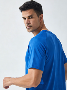 Camiseta Deportiva Unisex para Hombre, Duradera, Agradable al Tacto, Ligera, Transpirable, de Alta Elasticidad, de Secado Rápido, para Gimnasio, Entrenamiento, Uso Diario Informal - Product Image 4