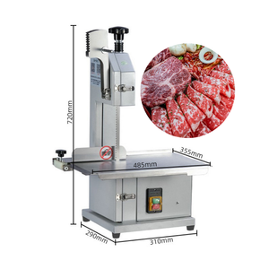 Equipo de cocina comercial Máquina cortadora de carne congelada eléctrica de escritorio Máquina de aserrar huesos - Product Image 2