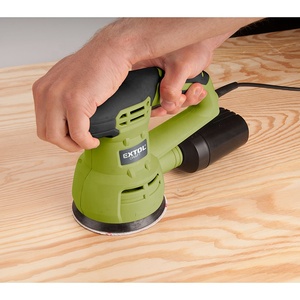 407202 EXTOL 125MM 430W High Efficient Portable Electric <strong>Palm</strong> Corded Orbital <strong>Sander</strong> Rotary <strong>Sander</strong> with Dust Box - Product Image 3