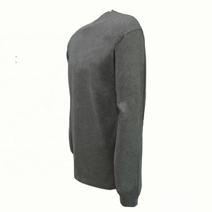 Camisas de Manga Larga para Hombre UVBAN, Mezcla de Poliéster/Algodón, Color Gris Jaspeado, Protección UPF 50, Transpirables, Antibacterianas, Tallas Grandes - Product Image 3