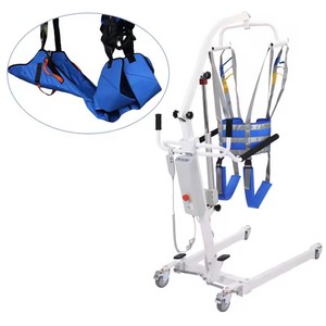 Elevador Elétrico para <span class=keywords><strong>Transfer</strong></span>ência de Pacientes para Idosos e Adultos com Deficiência, Guincho Médico de Teto para Casa, Capacidade de 250kg, Aço Carbono - Product Image 3
