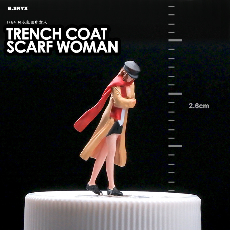 #07 Trench Coat and Scarf