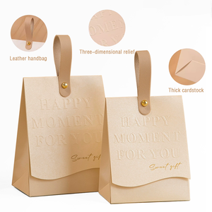 Bolsas de Papel de Lujo Personalizadas de Bajo Costo para Regalos de Boda y Dulces para Fiestas - Product Image 5