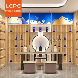 خزانة عرض للتبغ والمشروبات الكحولية لمتاجر البقالة ومحطات الدفع في السوبر ماركت من قوانغدونغ لا تحتاج إلى تجميع - Product Image 3