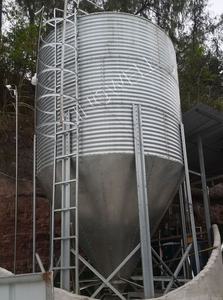 2022 Groothandel Feed Hopper Bin Pig Feed Bin Varken Apparatuur Dier Feeder Silo Graan Opslag Magazijn Opslag Hopper - Product Image 3