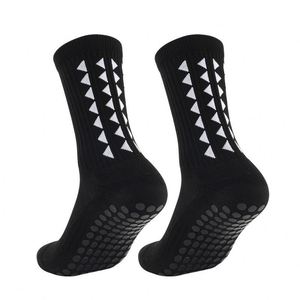 Cross-border Men's Professional <b>Football</b> Mid-Calf Athletic Running <b>Socks</b> Non-Slip Silicone Thick Terry Lining Wear-Resistant - Product Image 3