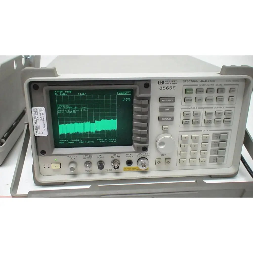 HP Agilent 8565E 스펙트럼 분석기 30Hz ~ 50GHz