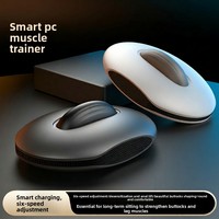 PC-Muskeltrainer aus Ahornholz mit Fernbedienung, Sechs Vibrationseinstellungen, Beckenboden-Muskeltraining, Unisex Fitnessgerät