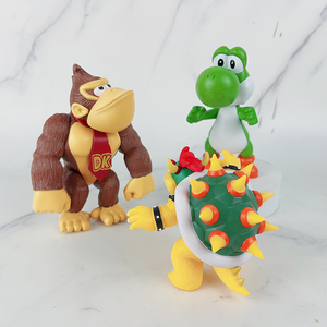 6 PCS Super Bros Mario hành động con số đồ chơi thiết lập PVC Đồ chơi con số cho trẻ em người lớn cao cấp bánh toppers tuyệt vời Geek hiện tại - Product Image 4