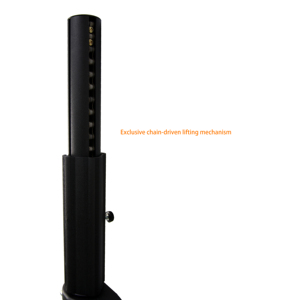 Support de haut-parleur extensible WP-164B-1 à hauteur réglable, avec manivelle pour subwoofer - Product Image 4