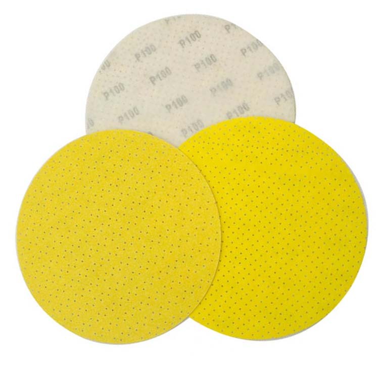 Disques abrasifs pour mur sec, 225mm, multi-trous, pour citron, 10 pièces
