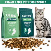 Nourriture sèche pour chats, haute teneur en protéines 30%, avec oméga 3 et oméga 6 pour la santé de la peau et du pelage, fournisseurs en gros OEM en vrac
