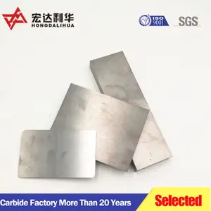 YG6 YG8 Kosong Tungsten Carbide Lembar Karbida Plate /Square Bar/Bar Datar untuk Kayu