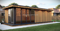 Prix bon marché Maison de vacances préconstruite personnalisée écologique Chalet petite maison modulaire confortable de 20 pieds à vendre